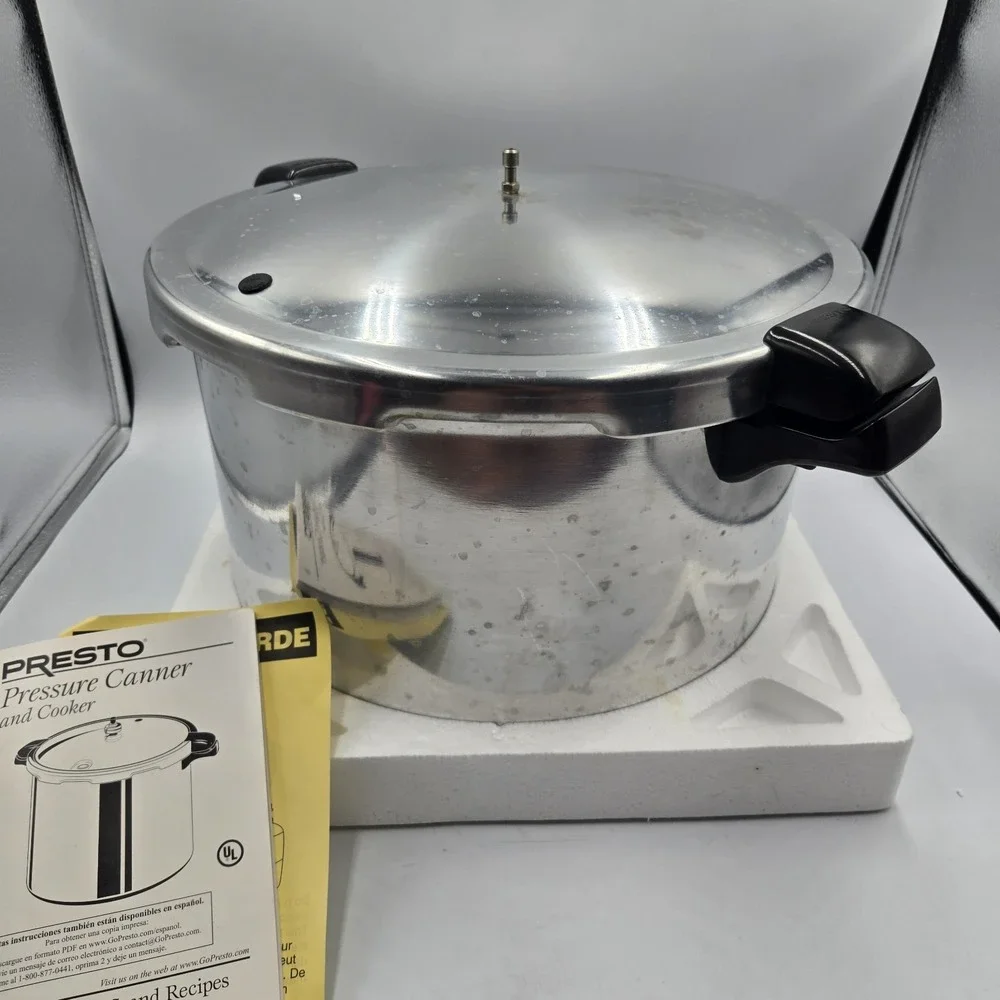 Vtg Presto 16-quart Pressure Canner and Cooker #01745 Im Original Box Complete